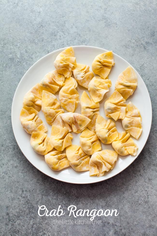 Crab Rangoon recipe from thelittlekiitchen.com