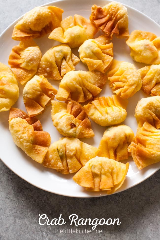 Crab Rangoon recipe from thelittlekiitchen.com
