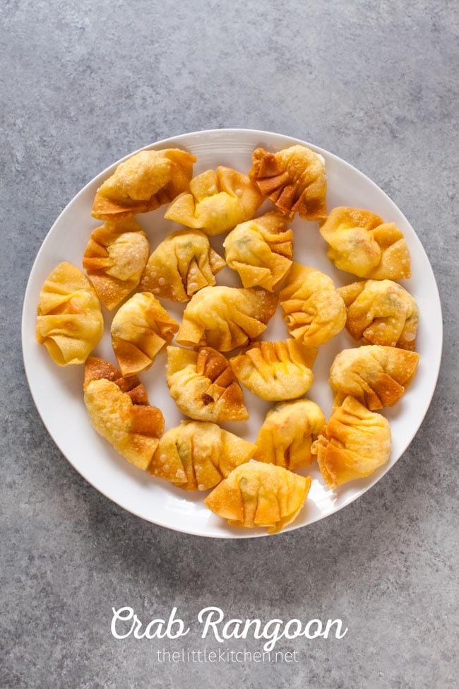 Crab Rangoon recipe from thelittlekiitchen.com
