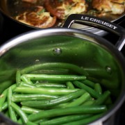 Garlic and Olive Oil Sauteed Green Beans from thelittlekiitchen.com