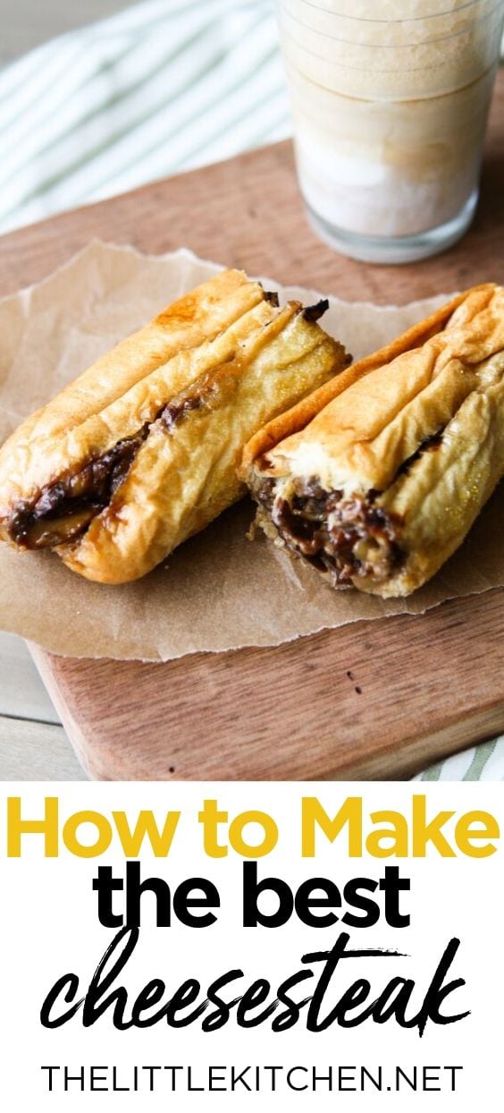 Cheesesteak Recipe from thelittlekiitchen.com