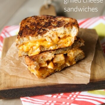 BBQ Chicken Grilled Cheese Sandwiches from thelittlekiitchen.com