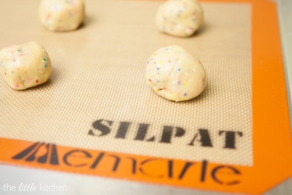 Brown Butter Funfetti Sugar Cookies from thelittlekiitchen.com