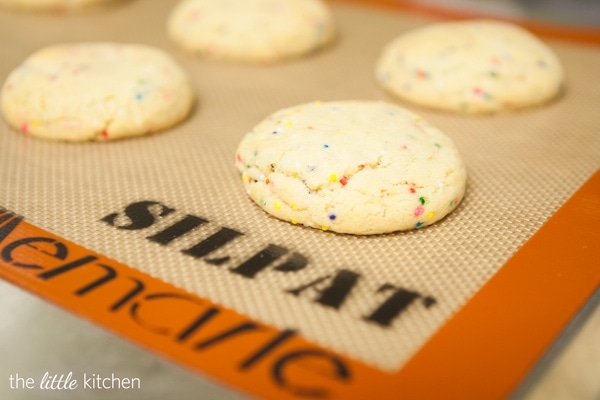 Brown Butter Funfetti Sugar Cookies from thelittlekiitchen.com