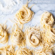 How to Make Homemade Pasta from thelittlekiitchen.com