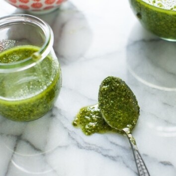 How to Make Pesto from thelittlekiitchen.com