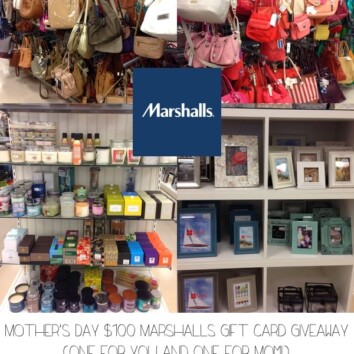 Enter The Mother’s Day Marshalls $100 Gift Card Giveaway at thelittlekiitchen.com ends 5/7/14