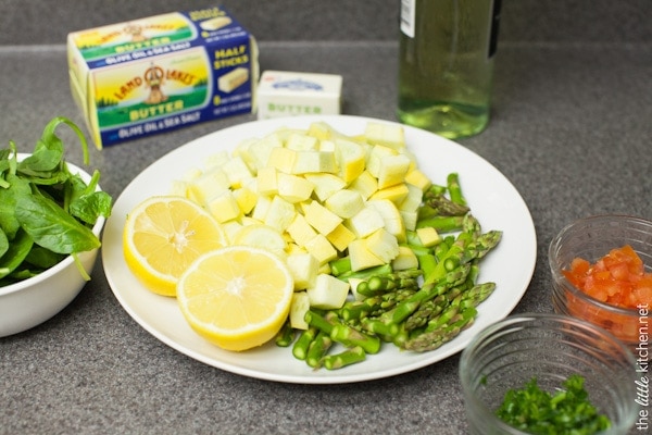 Summer Vegetable Pasta from thelittlekiitchen.com