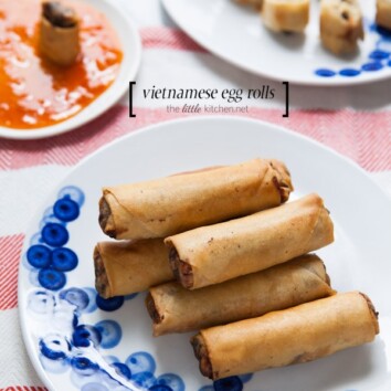 Vietnamese Egg Rolls from thelittlekiitchen.com