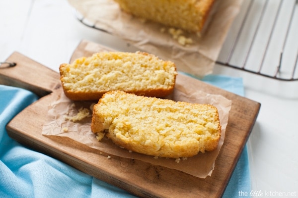 Homemade Cornbread from thelittlekiitchen.com