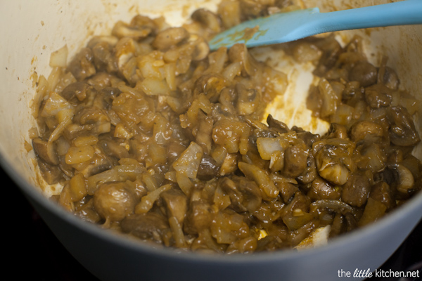 Beef Stroganoff with Buttered Noodles Recipe from thelittlekiitchen.com