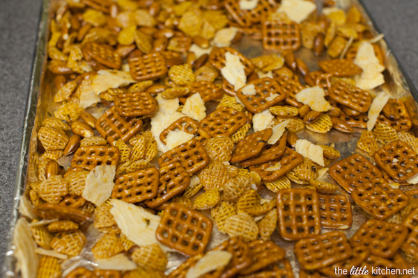 Sweet & Spicy Snack Mix from thelittlekiitchen.com