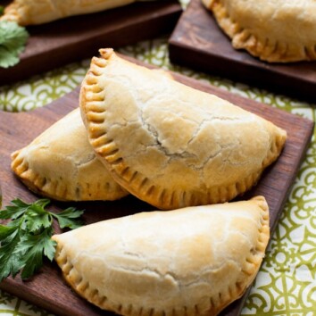 Savory Hand Pies from thelittlekiitchen.com