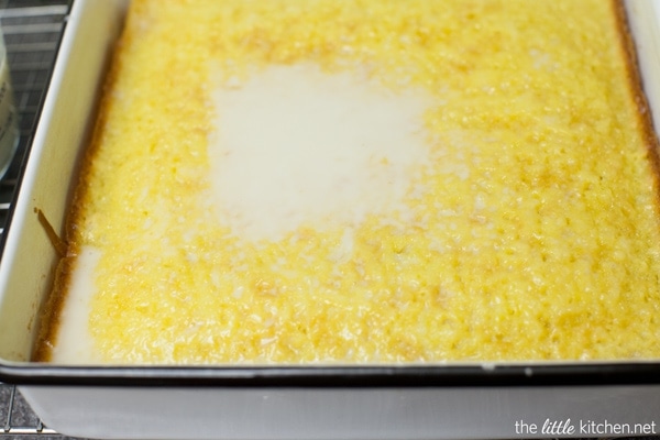 Coconut Tres Leches Cake from The Little Kitchen thelittlekiitchen.com