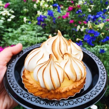 Lemon Tart at EPCOT thelittlekiitchen.com