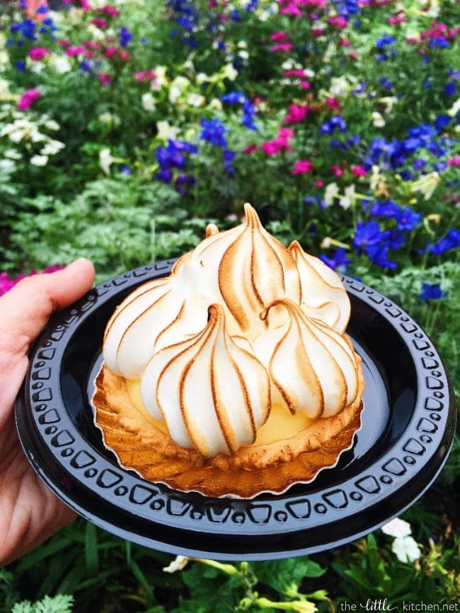 Lemon Tart at EPCOT thelittlekiitchen.com