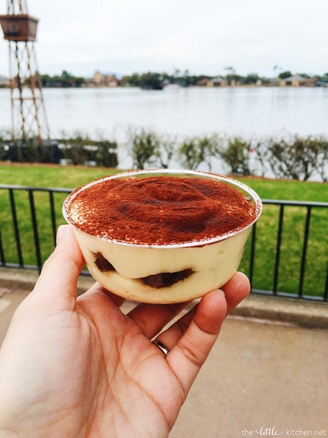 Tiramisu at EPCOT thelittlekiitchen.com