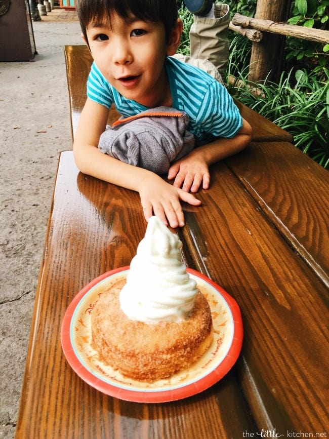 Croissant Doughnut at EPCOT thelittlekiitchen.com