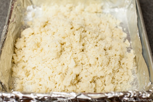 Creamy Coconut Lime Squares from thelittlekiitchen.com