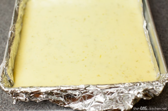 Creamy Coconut Lime Squares from thelittlekiitchen.com