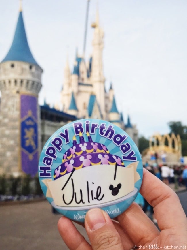 Birthday at Walt Disney World! thelittlekiitchen.com