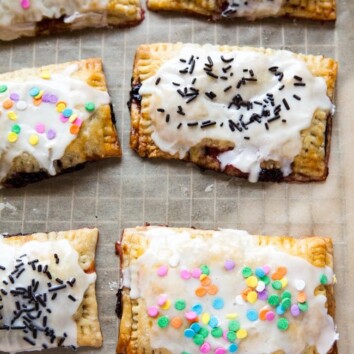 Strawberry Chocolate Hand Pies from thelittlekiitchen.com
