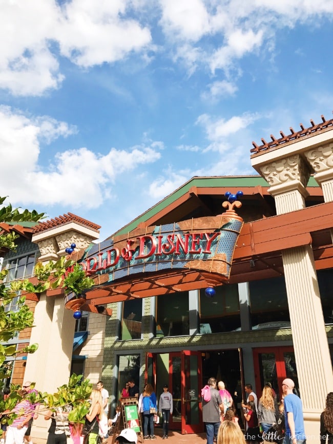 World of Disney store at Disney Springs thelittlekiitchen.com
