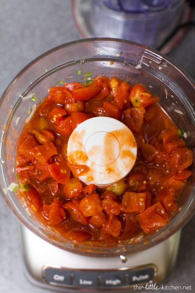 How to make salsa from thelittlekiitchen.com