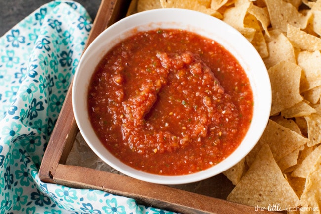 How to make salsa from thelittlekiitchen.com