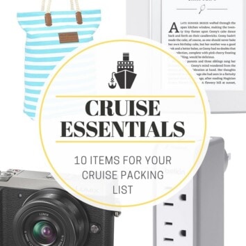 Cruise Packing List from thelittlekiitchen.com