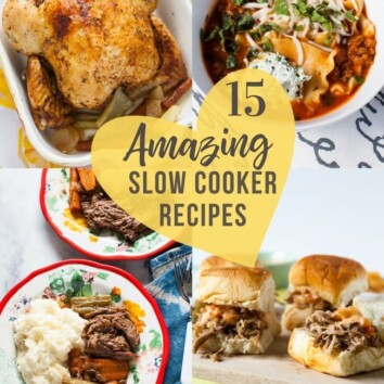 15 Awesome Slow Cooker Recipes thelittlekiitchen.com