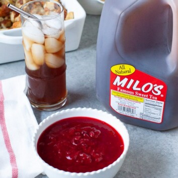 Cranberry Orange Sauce from thelittlekiitchen.com