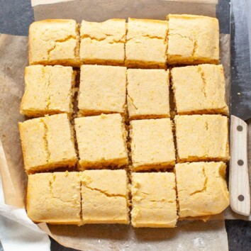 Vegan Cornbread from thelittlekiitchen.com