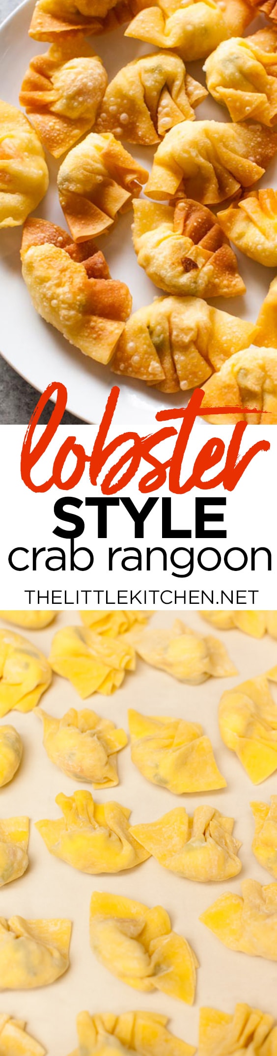 Crab Rangoon recipe from thelittlekiitchen.com