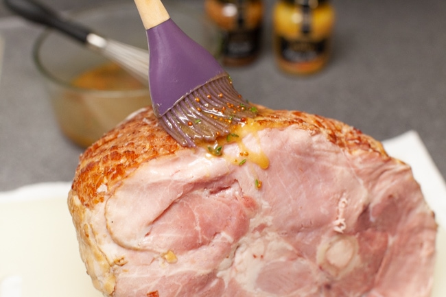 Slow Cooker Ham from thelittlekiitchen.com
