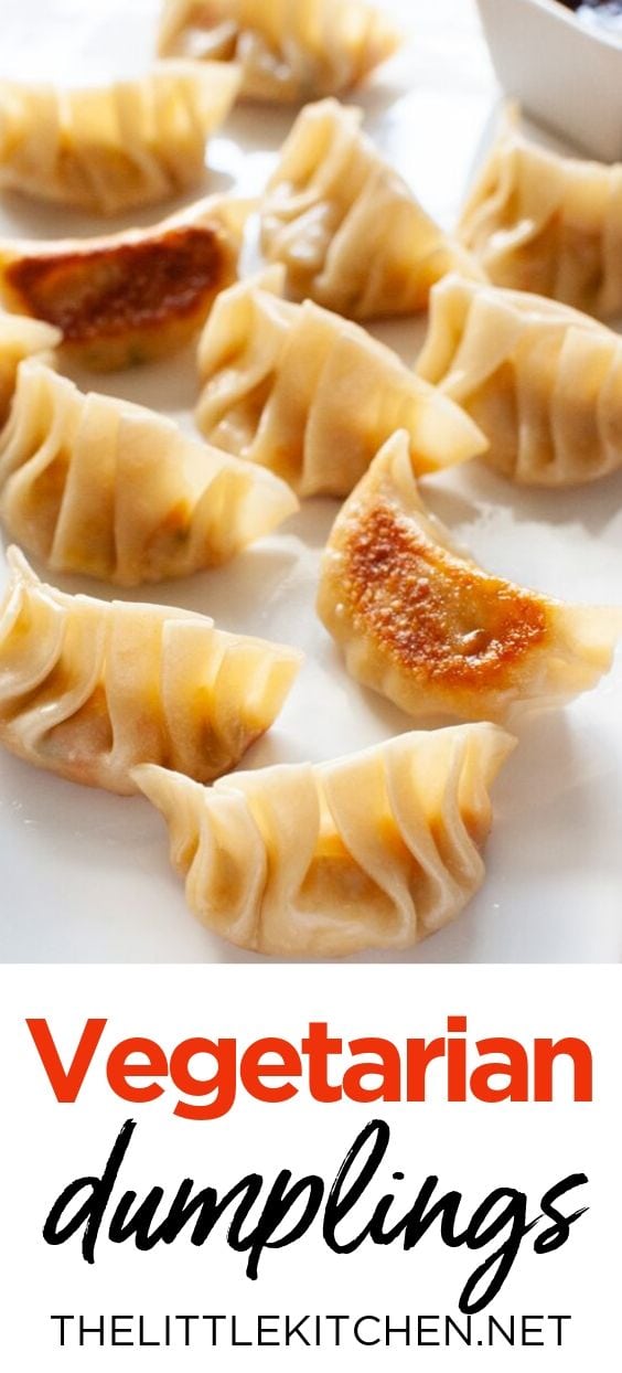 Vegetarian Dumplings from thelittlekiitchen.com