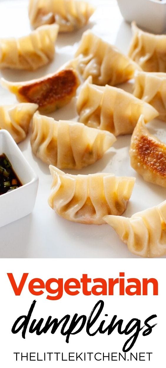 Vegetarian Dumplings from thelittlekiitchen.com