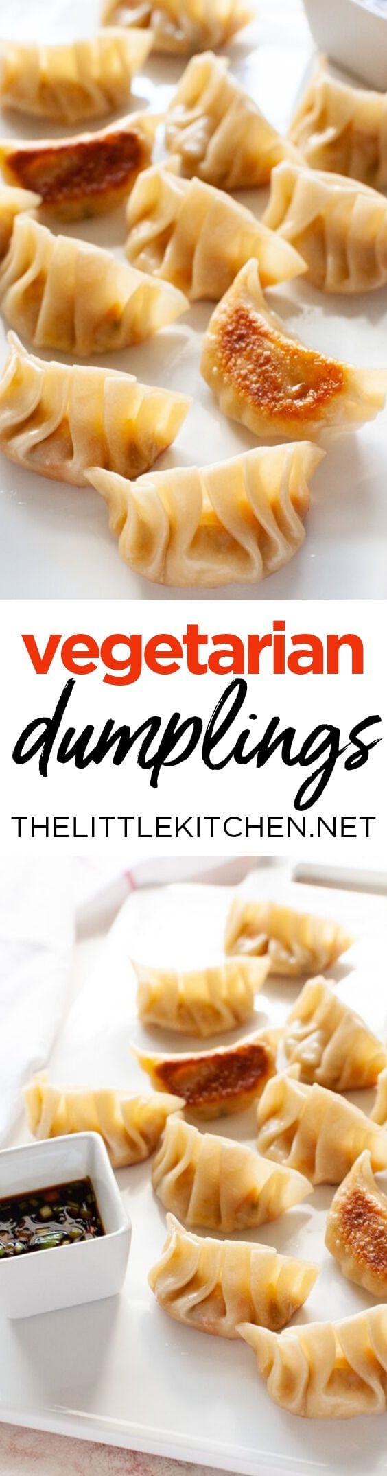 Vegetarian Dumplings from thelittlekiitchen.com