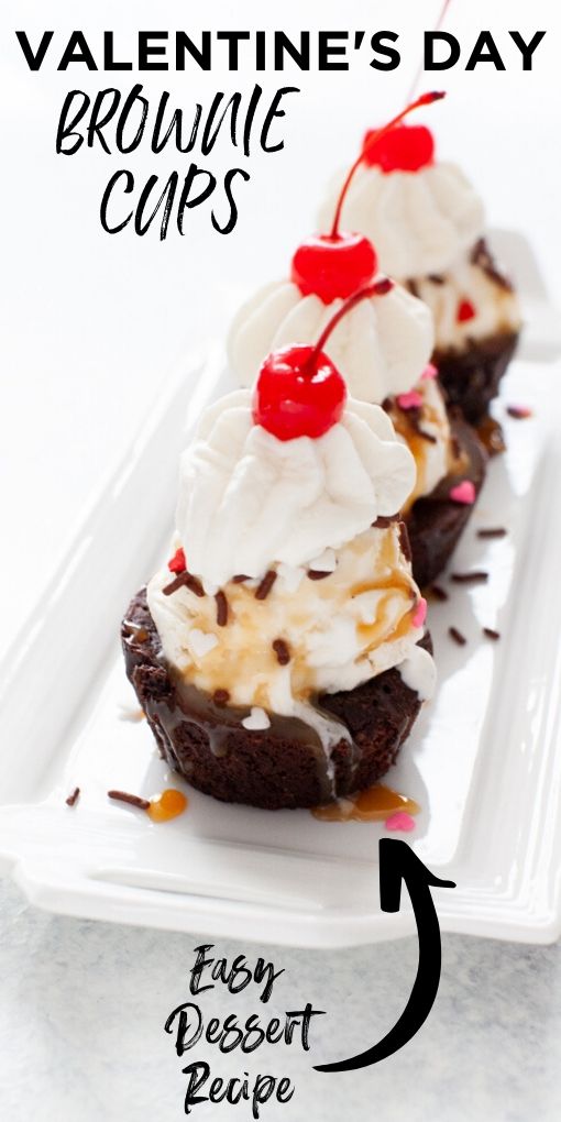 Brownie Cups from thelittlekiitchen.com