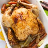 Whole Chicken in a Slow Cooker from thelittlekiitchen.com